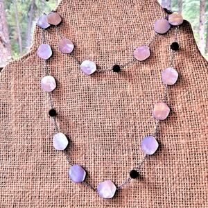 Enchanting Lia Sophia Mother of Pearl Necklace